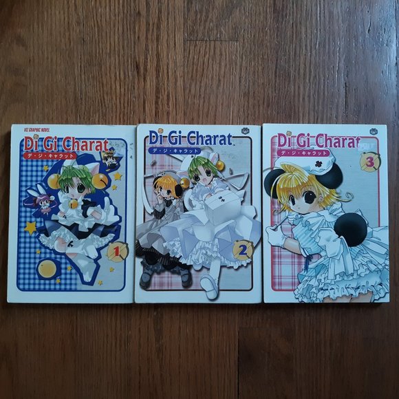 Di Gi Charat: Koushiki Comic Anthology Manga 1-3
